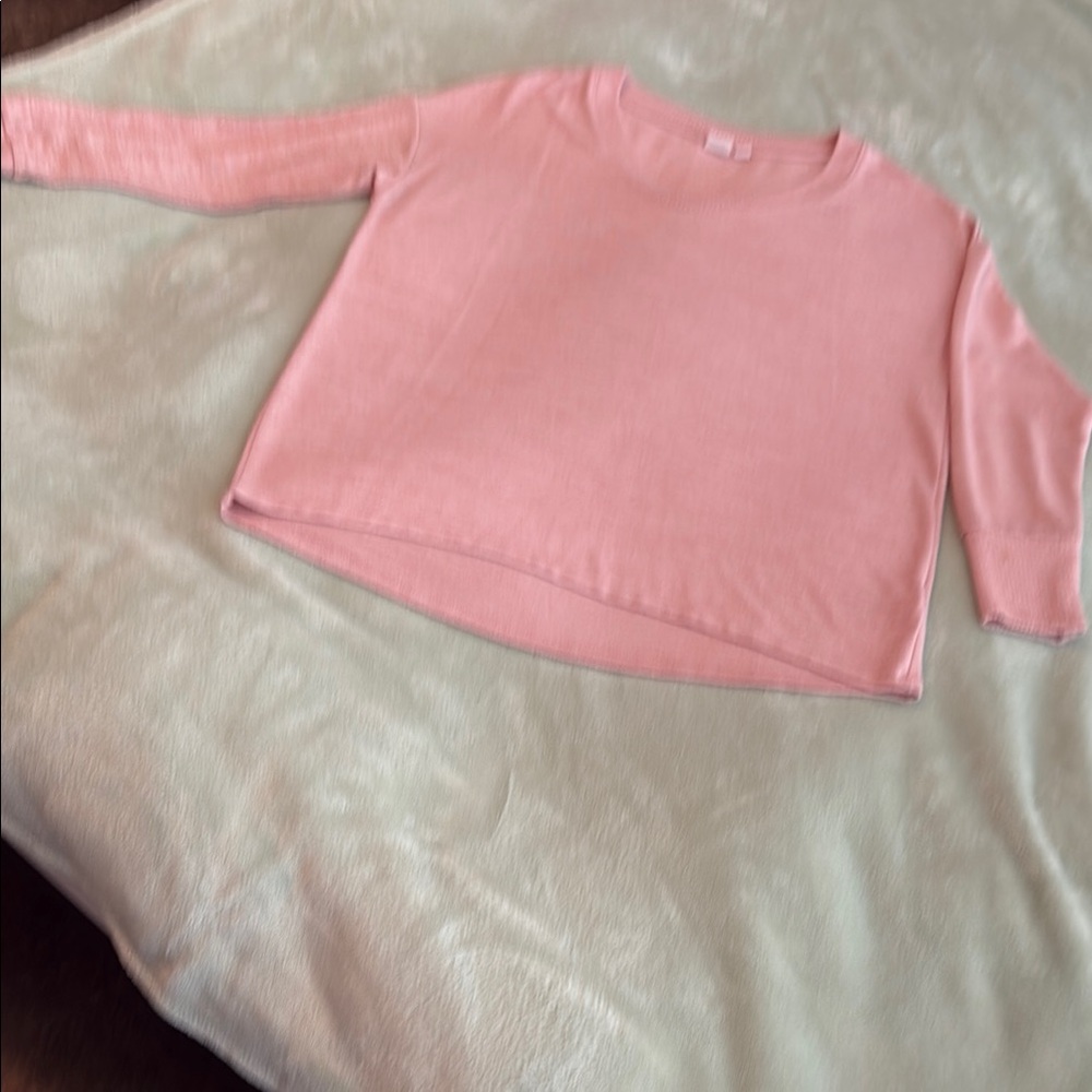 GAP Pink long Sleeve Boxy Sweatshirt